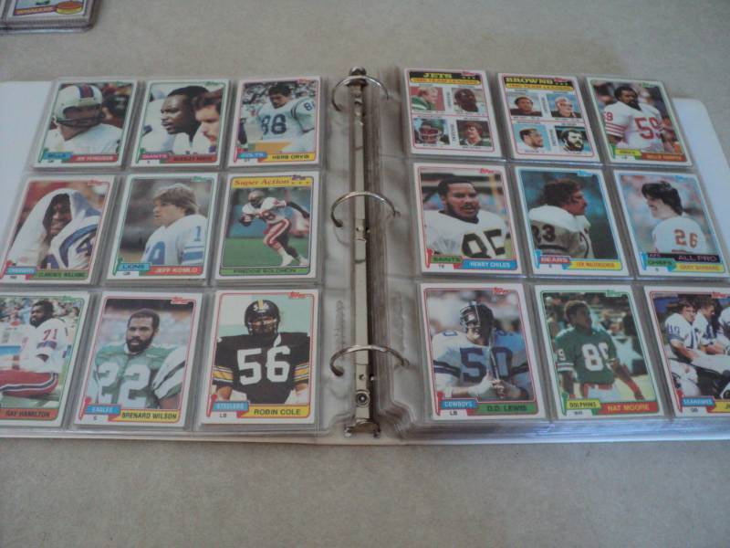 1981 Topps Football Cards...