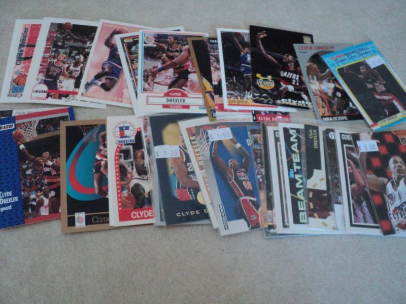 40 Clyd Drexler Cards...