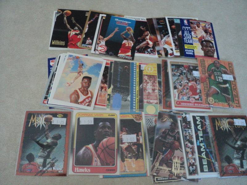 40 Dominique Wilkins Cards...