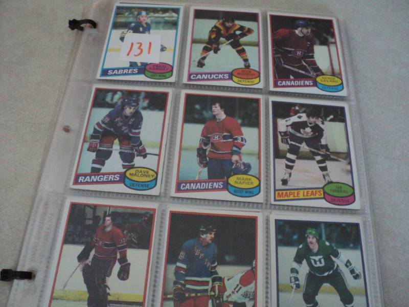 Lot of 1980-81 Topps Hockey Cards...