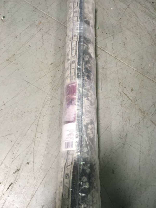 lot 19 image: Home Decorators Collection Leighton Gray 5 ft. x 7 ft. Area Rug not used