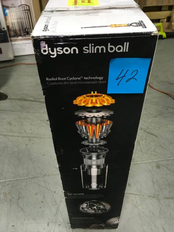 lot 42 image: Dyson Slim Ball Multi-Floor Upright Vacuum Cleaner USED in good working condition