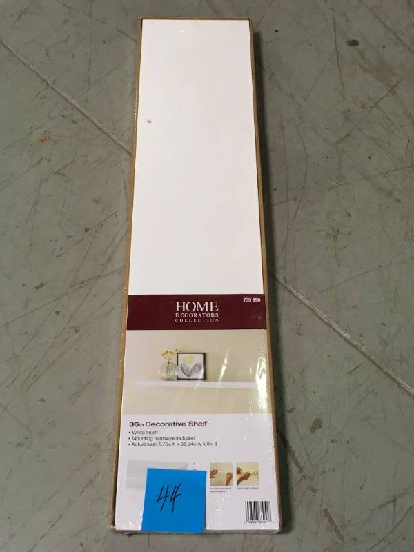 lot 44 image: Home Decorators 36 in. Floating Shelf