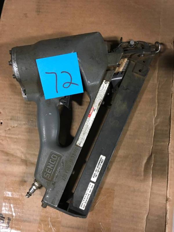 lot 72 image: SENCO Pneumatic Nailer Model SFNII GB0299 Sn325 USED in good condition