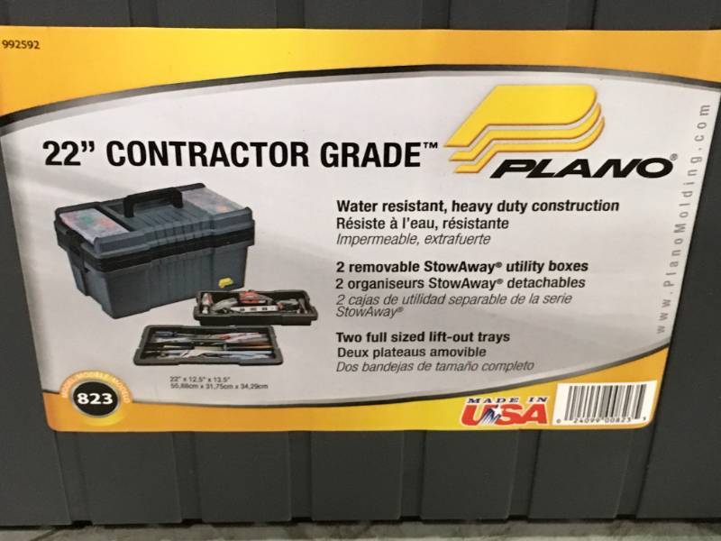 lot 90 image: Plano 22 in. Contractor Pro Tool Box not used