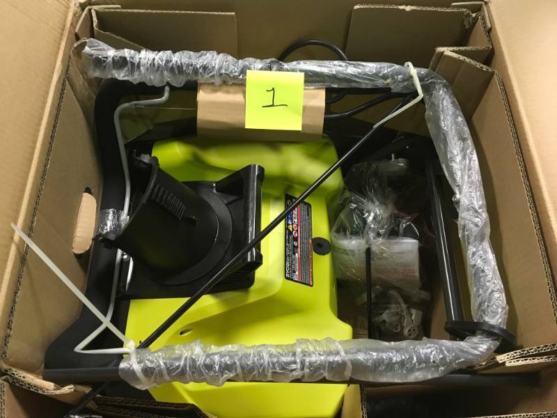 Ryobi 20 in. 13 Amp Corded Electric Snow Blower not used