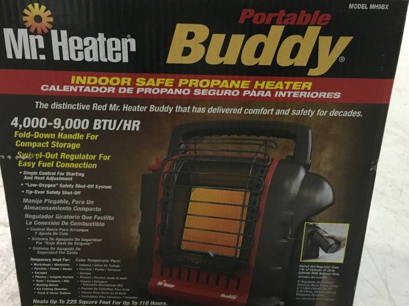 Mr. Heater 9,000 BTU Radiant Propane Heater open box in like new condition