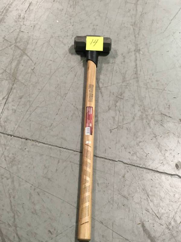 Husky 10 lb. Sledge Hammer with 36 in. Hickory Handle open box in like new condition