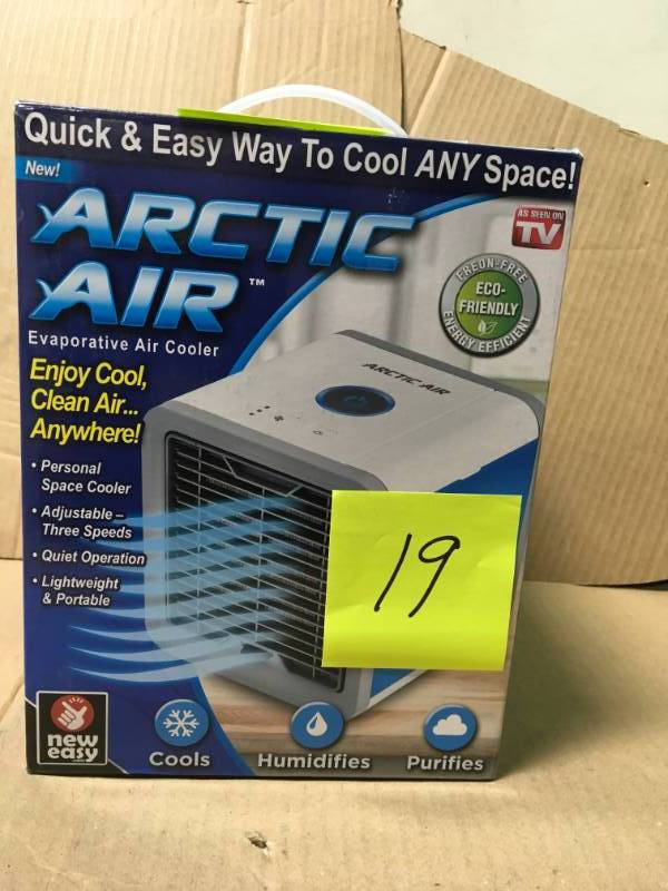 Artic Air Evaporative Air Cooler AS SEEN ON TV nt used