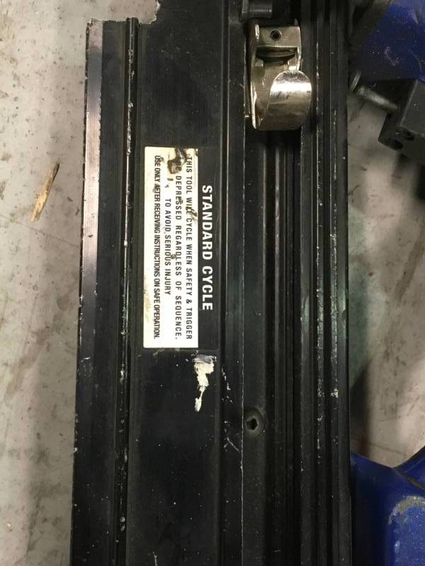Duo-Fast Strip Nailer 9 bars max ModelCN-350B nails USED in good condition
