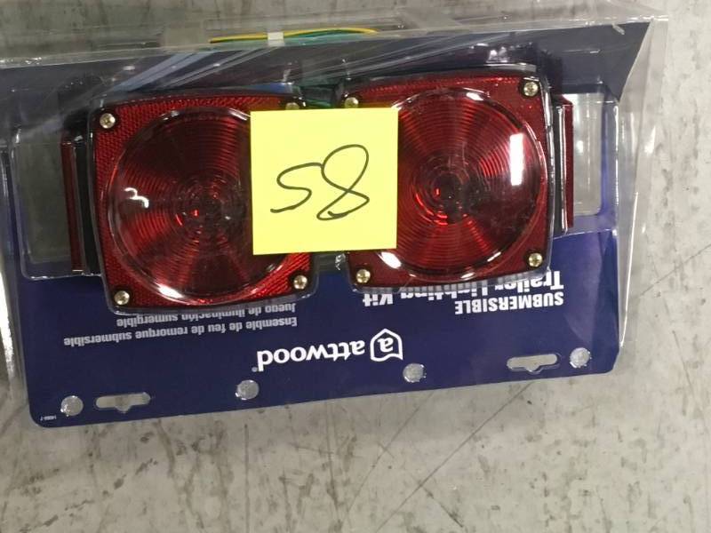 80 in. Submersible Trailer Light Kit not used