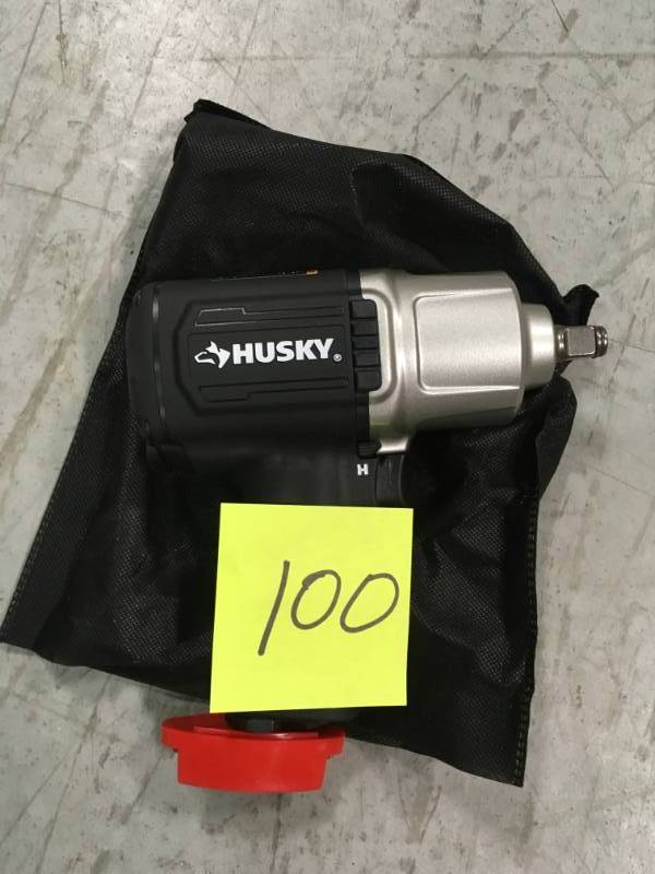 Husky 800 ft.lbs. 12 in. High-Low Impact Wrench in like new condition