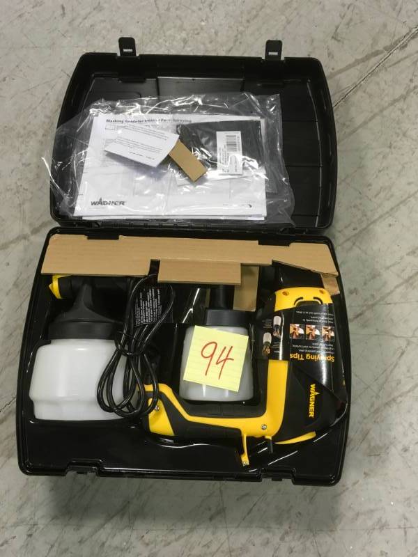 lot 94 image: Wagner FLEXiO 3000 HVLP Paint Sprayer in good condition