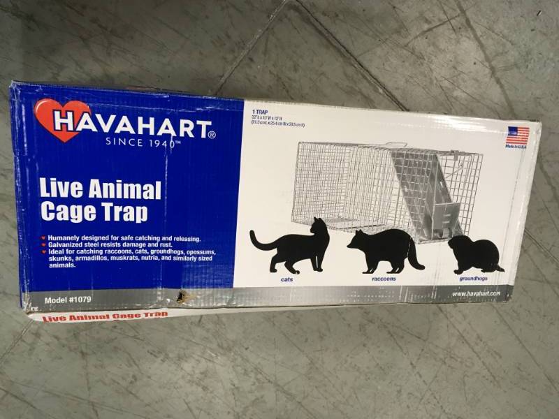 Havahart 1079 Large 1-Door Humane Animal Trap for Raccoons, Cats