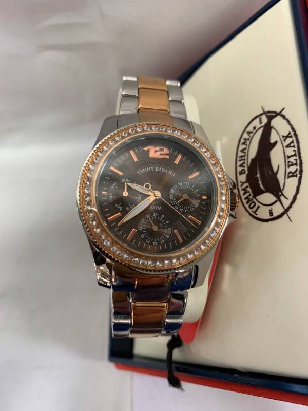 lot 4 image: New Womens Tommy Bahama Watch $175 retail