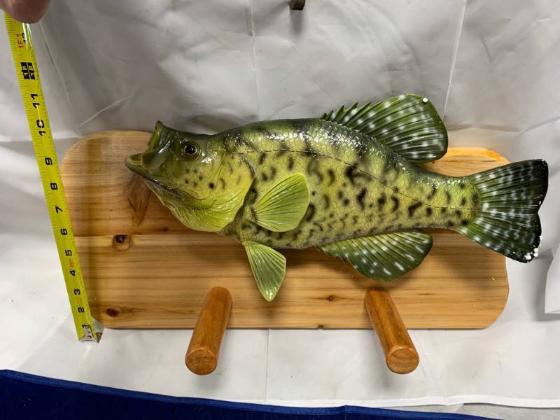 lot 10 image: New Crappie Coat Rack $75 Online & Sold Out