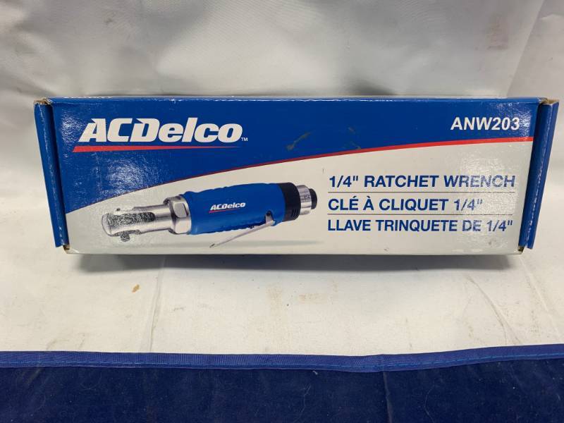 lot 45 image: AC Delco 14 Air Ratchet Wrench (brand new)