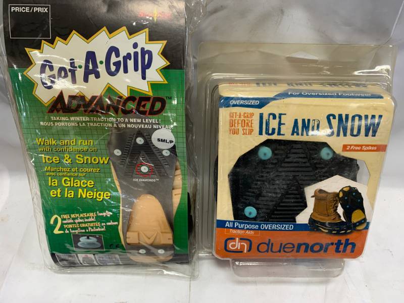lot 61 image: Mens & Womens Anti Slip SnowIce Cleats