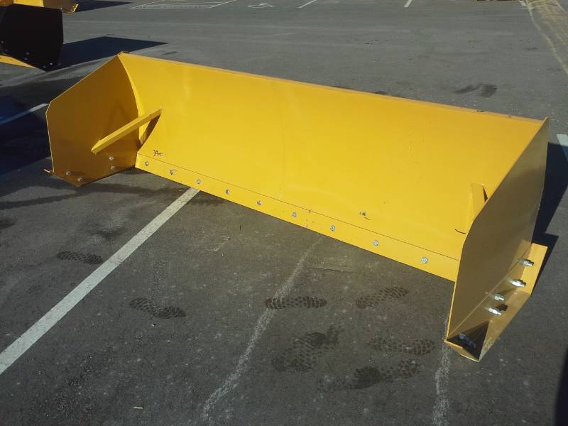 10 Snow Pusher (Skid Steer Attachment)