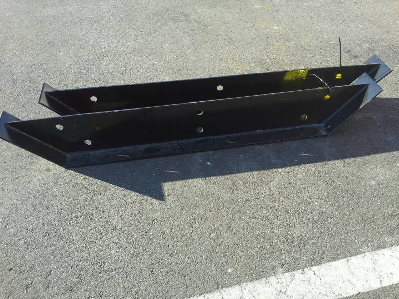 Pair of Snow Pusher Replacement Skid Shoes