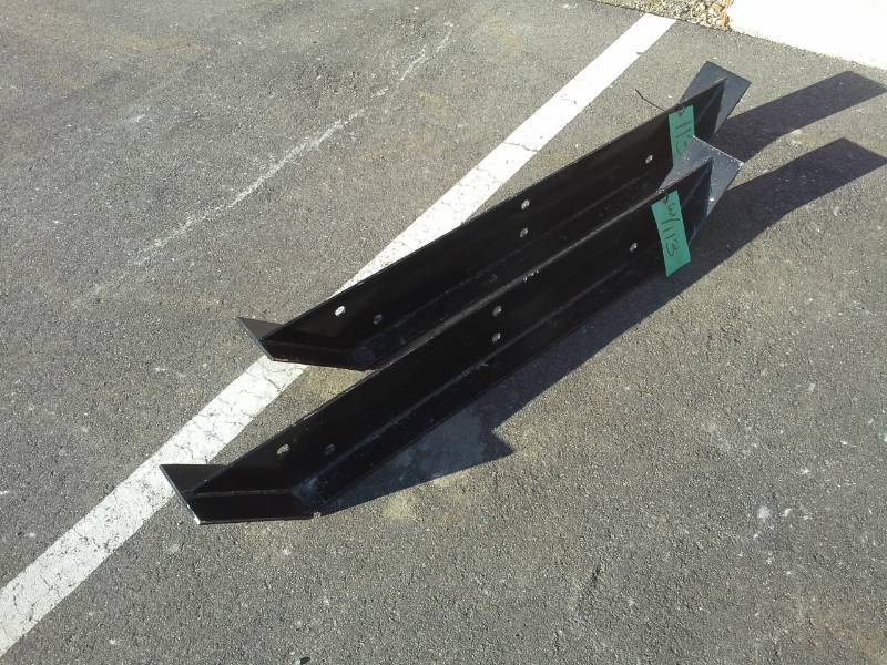 Pair of Snow Pusher Replacement Skid Shoes