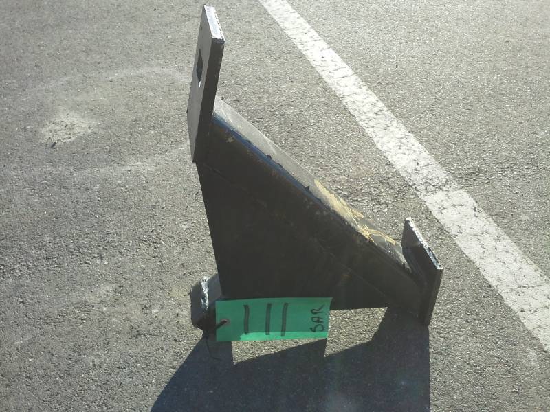Receiver Hitch for Skid Steer Quick Attach