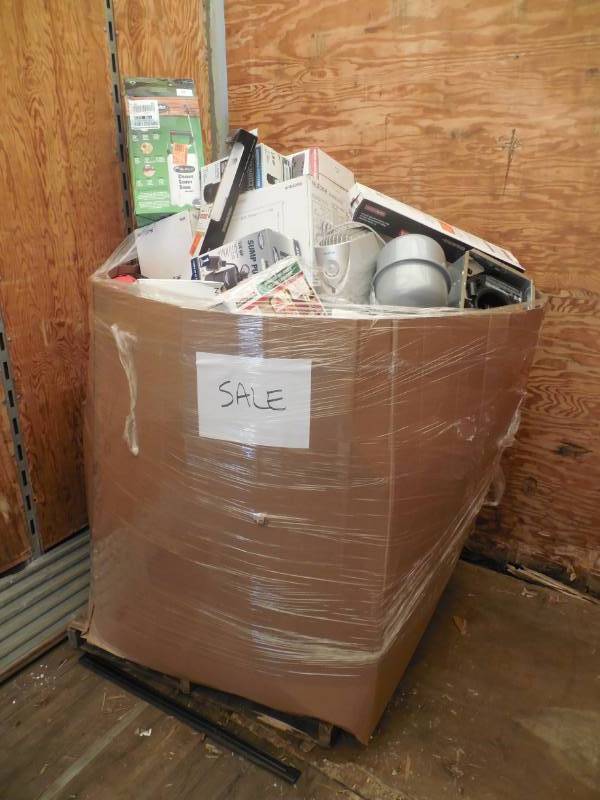 PALLET LOT OF GENERAL MERCHANDISE AND HOME GOODS