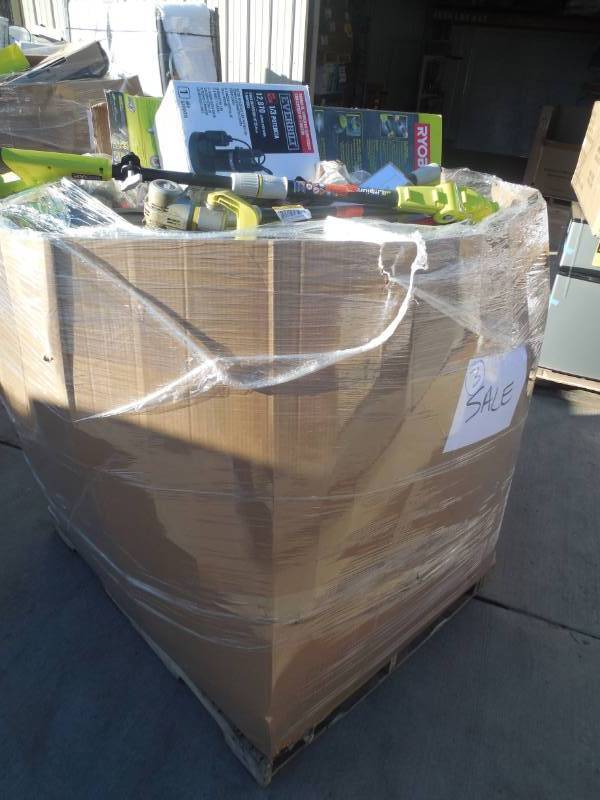 PALLET LOT OF GENERAL MERCHANDISE AND HOME GOODS
