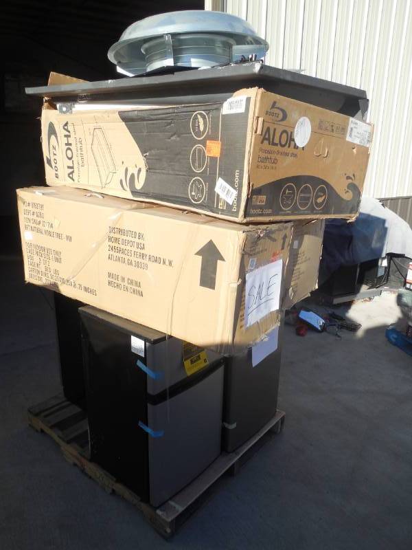 PALLET LOT OF GENERAL MERCHANDISE AND HOME GOODS