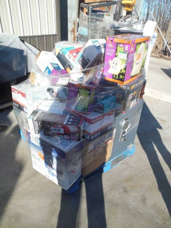 PALLET LOT OF GENERAL MERCHANDISE AND HOME GOODS