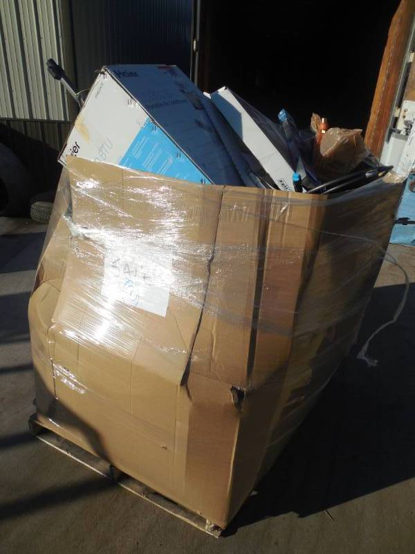 PALLET LOT OF GENERAL MERCHANDISE AND TOOLS
