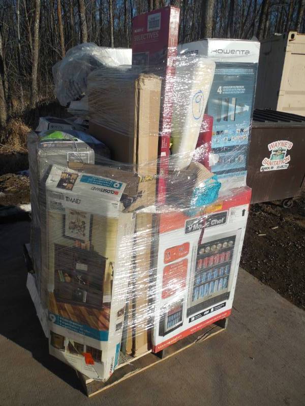 PALLET LOT OF GENERAL MERCHANDISE AND HOME GOODS