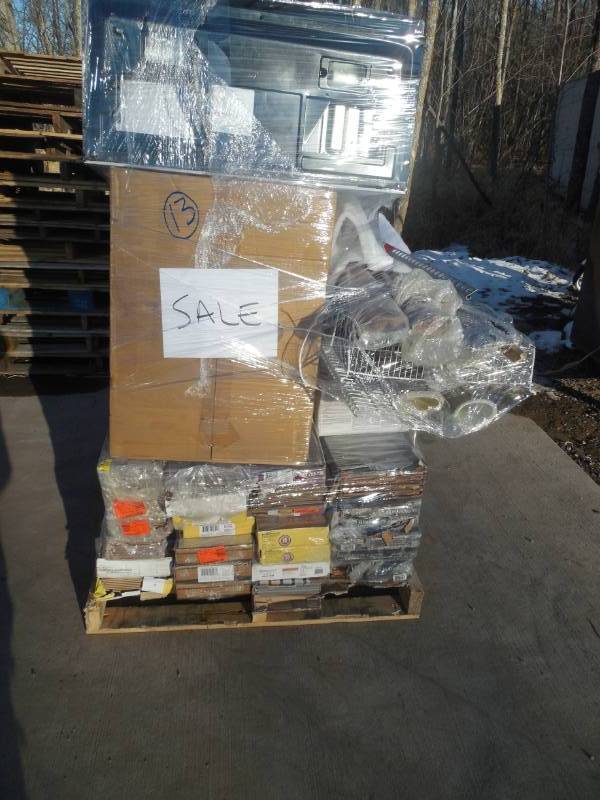 PALLET LOT OF GENERAL MERCHANDISE AND HOME GOODS