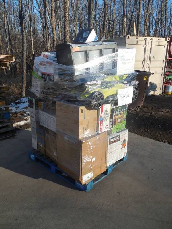PALLET LOT OF GENERAL MERCHANDISE AND TOOLS