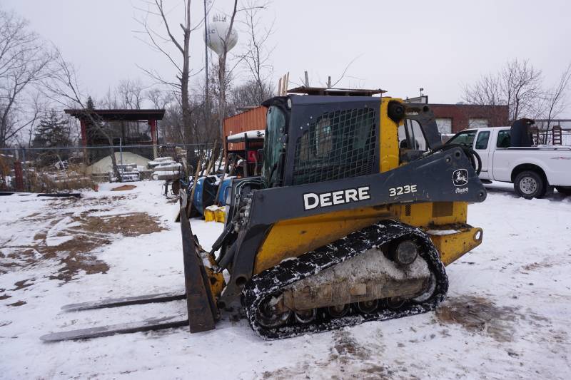 2015 John Deere 323E Multi Terrain Skid Loader Skid Steer