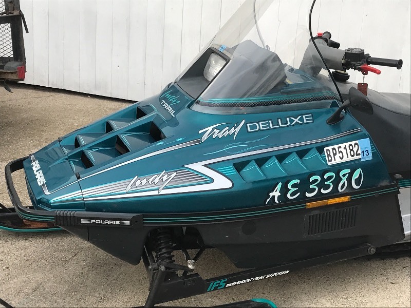 1993 Polaris Indy Trail Deluxe Snowmobile | Vehicles, Snowmobiles ...