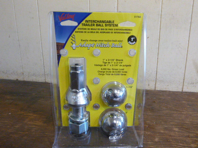 lot 12 image: NEW Valley Interchangeable Trailer Ball System
