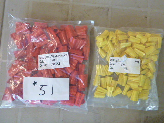 lot 51 image: 2 Bags of Wire Connectors