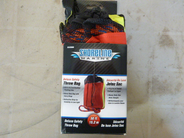 lot 62 image: NEW Shoreline Deluxe Safety Throw Bag