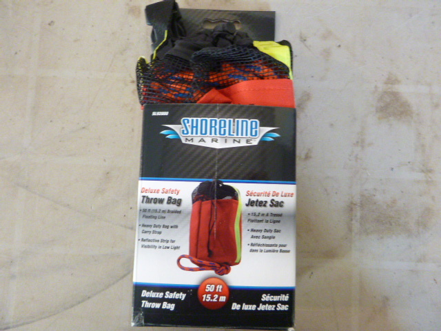 lot 63 image: NEW Shoreline Deluxe Safety Throw Bag