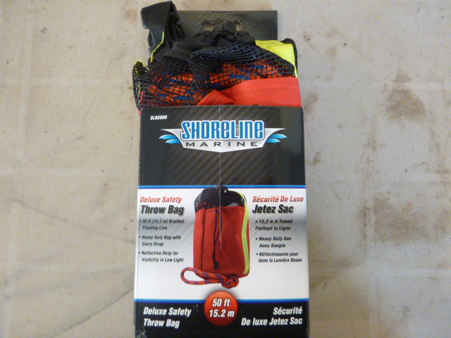 lot 64 image: NEW Shoreline Deluxe Safety Throw Bag