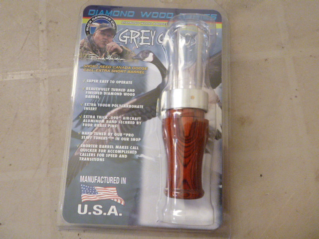 lot 72 image: Diamond Wood Series Grey Ghost Goose Call