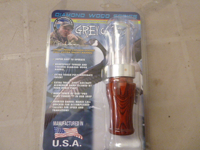 lot 73 image: Diamond Wood Series Grey Ghost Goose Call