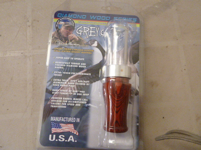 lot 74 image: Diamond Wood Series Grey Ghost Goose Call