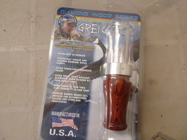 lot 75 image: Diamond Wood Series Grey Ghost Goose Call