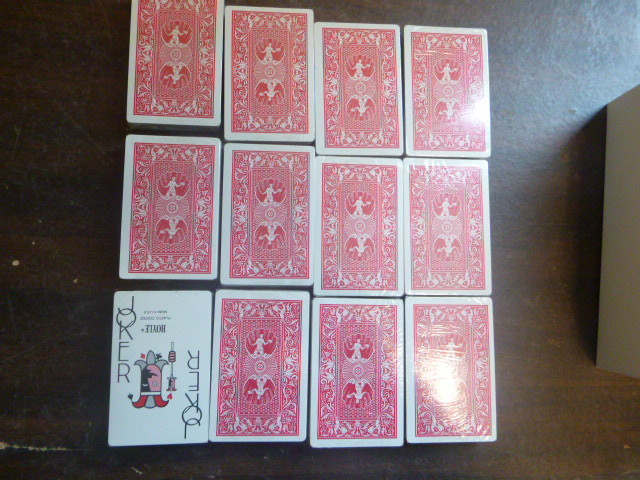 lot 95 image: 12 NEW Packs of Hoyle Playing Cards