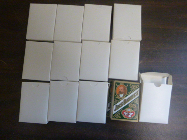 lot 96 image: 12 New Packs of Jack Daniels Playing Cards