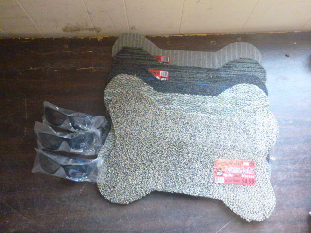 lot 98 image: Pet Food Mats and Sunglasses