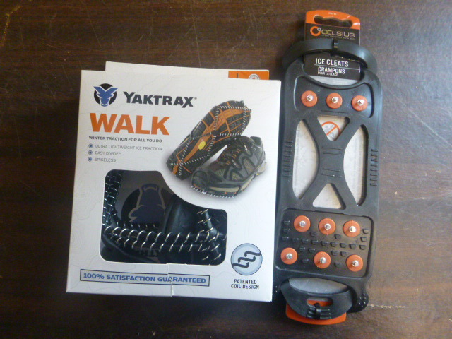 lot 101 image: 2 New Pair of Ice Cleats