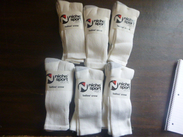 lot 137 image: 6 Packs of Niche Sport Socks